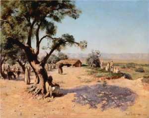 Peintre Paul Jean Baptiste Lazerges