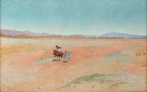 Peintre Charles James Theriat