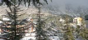 Chute de neige sur TIKJDA
