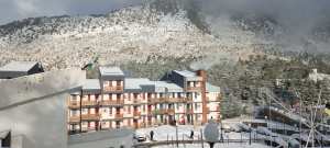 Chute de neige sur TIKJDA