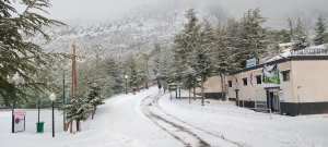 Chute de neige sur TIKJDA