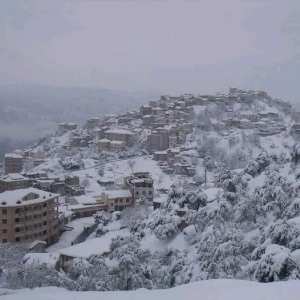 Azouza  I3azuzen  Chute de neige