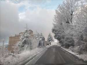 Village Kabyle sous la neige