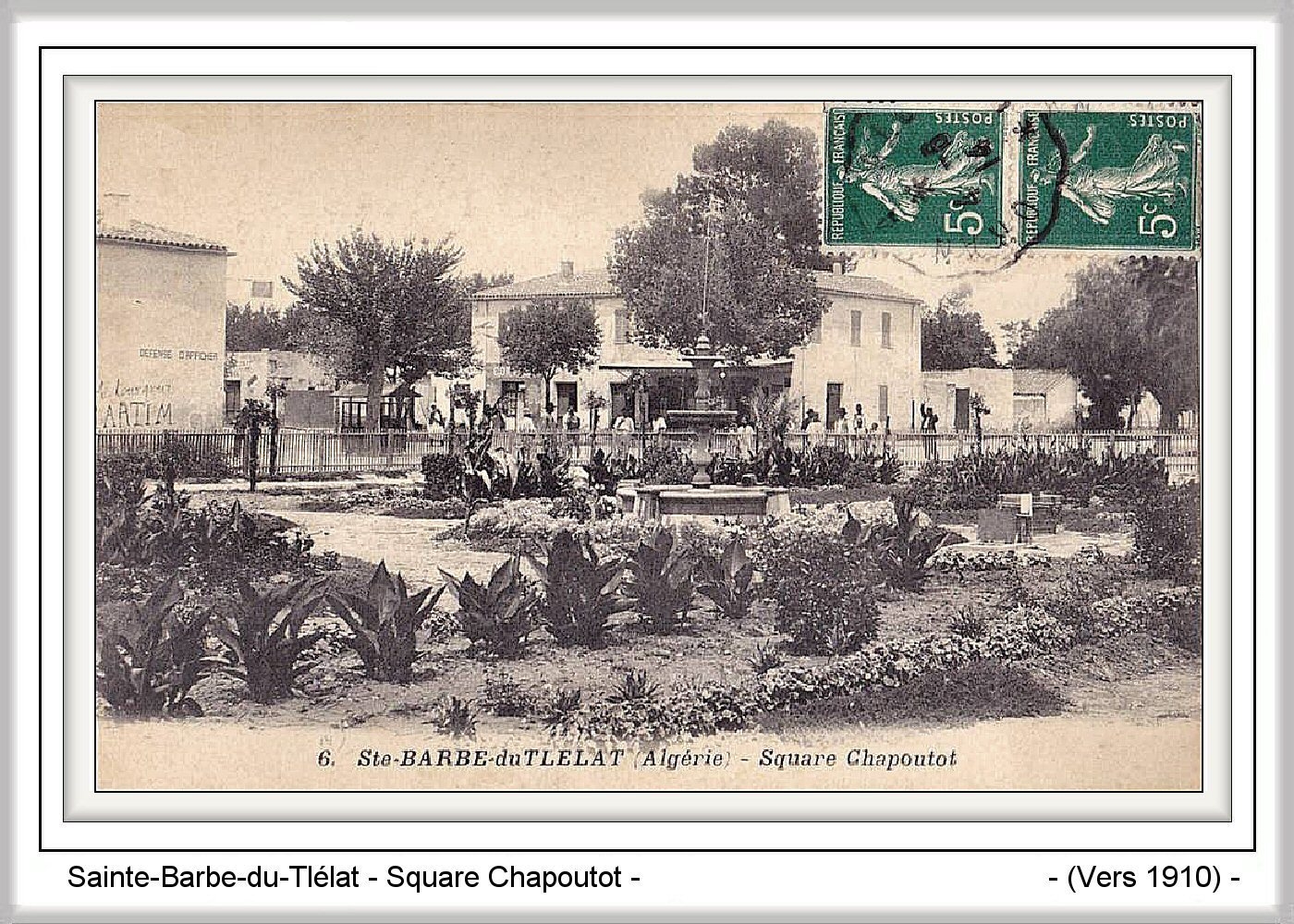 Carte postale - Sainte-Barbe-du-Tlélat vers 1910