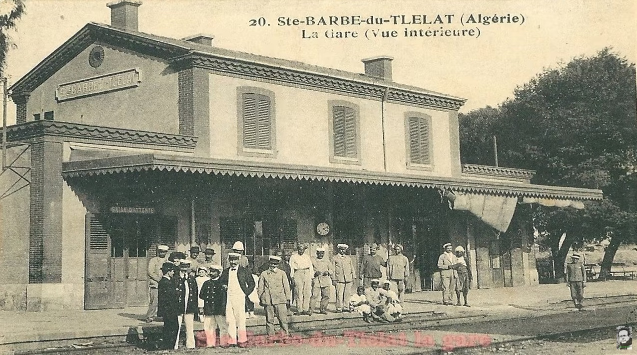 Ancienne gare de Sainte-Barbe-du-Tlélat (Oran)