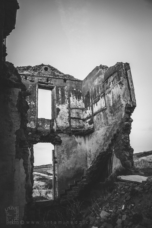 محطة قطار قديمة مهجورة قرب تلمسان - عين الحاجار (مارس 2016)