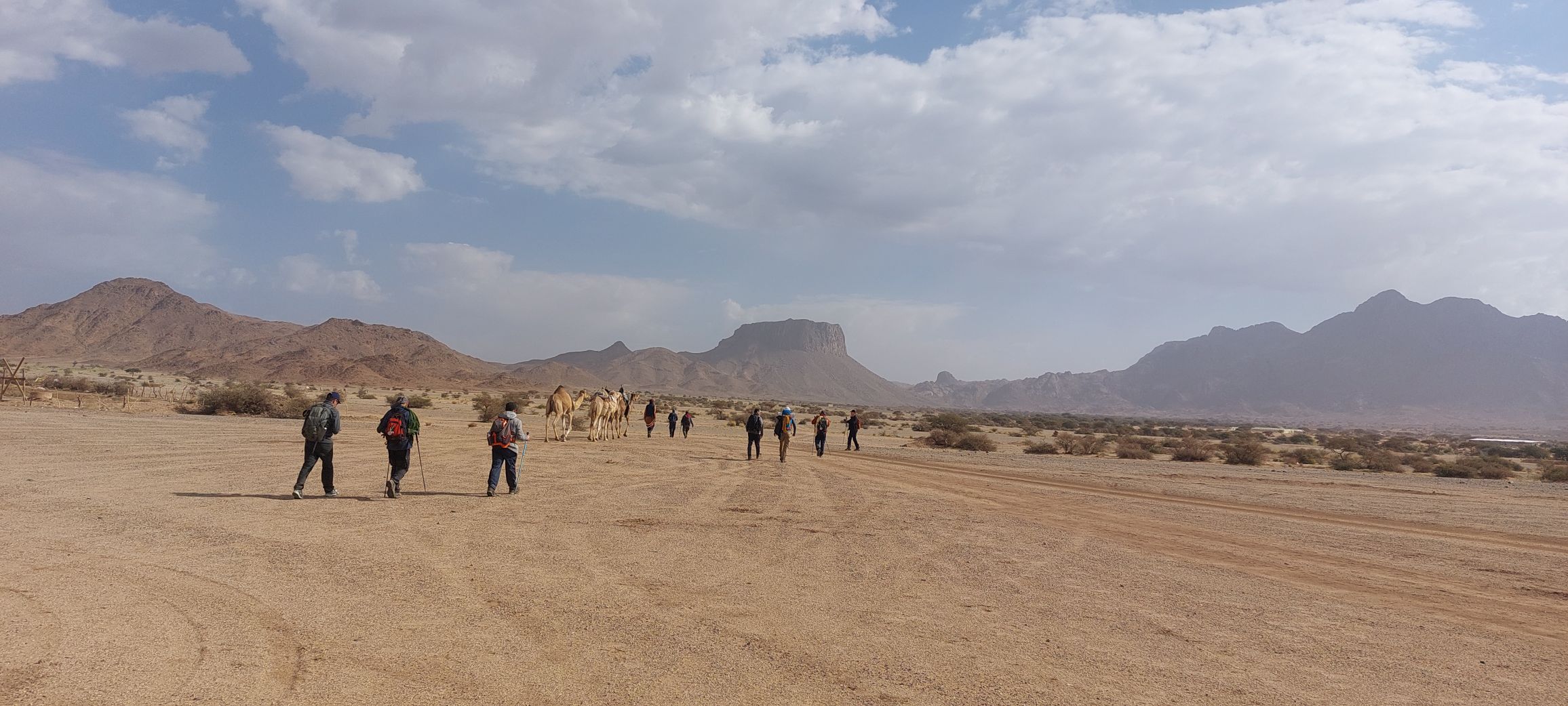 1ere étape du trek du Ahagar 125 km