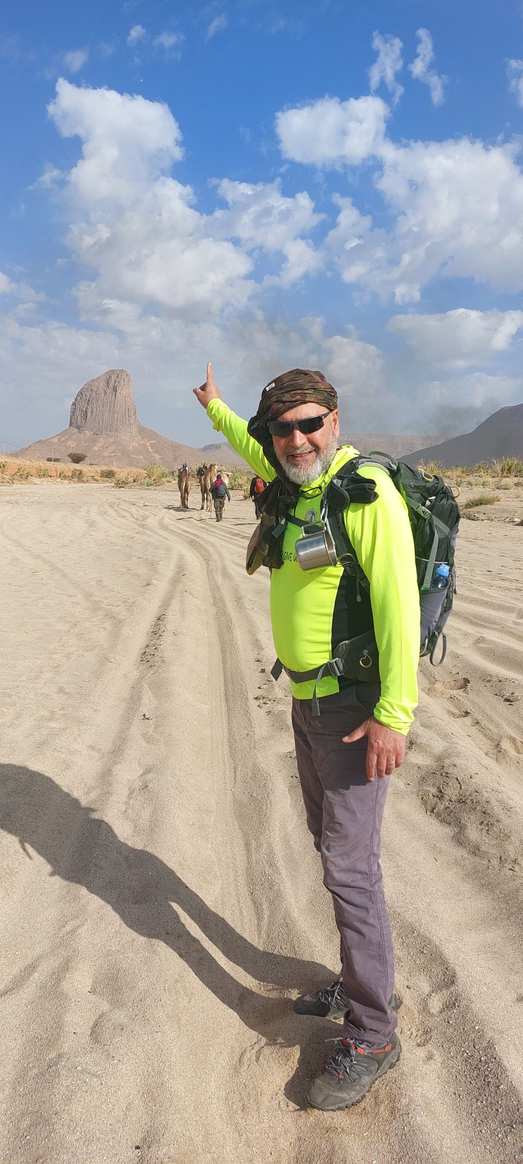 1ere étape du trek du Ahagar 125 km