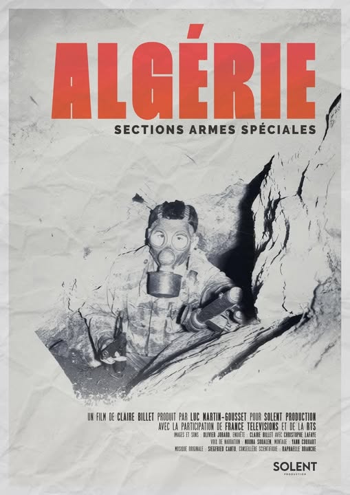 Documentaire de Claire Billet sur la guerre chimique en Algérie intitulé 
