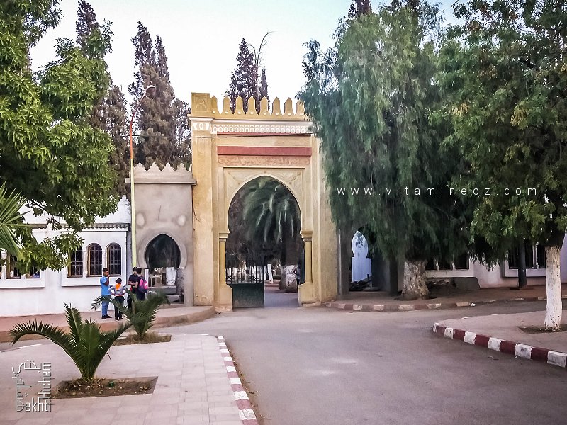 L'entrée nouvelle du cimetière de Tlemcen Sidi Senouci