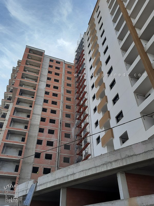 Immeuble Bigmatic à Tlemcen en chantier en Janvier 2022