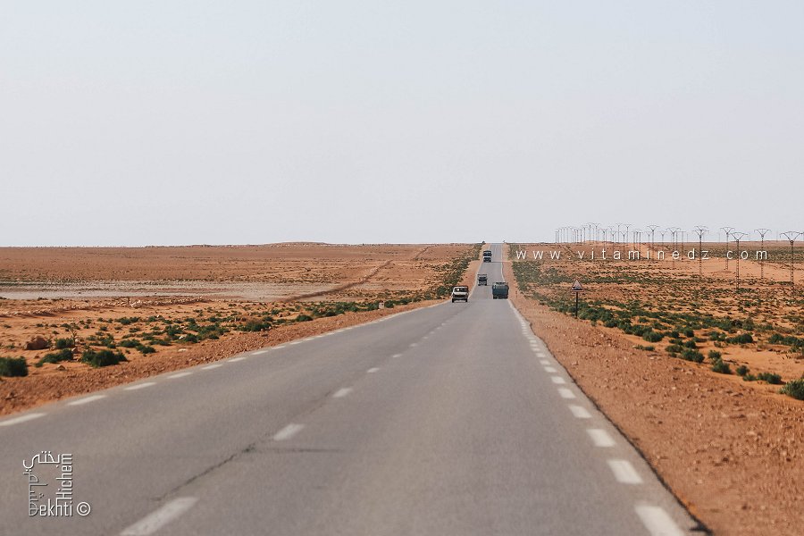 الطريق رقم N6 باتجاه بلدية ميشيرية