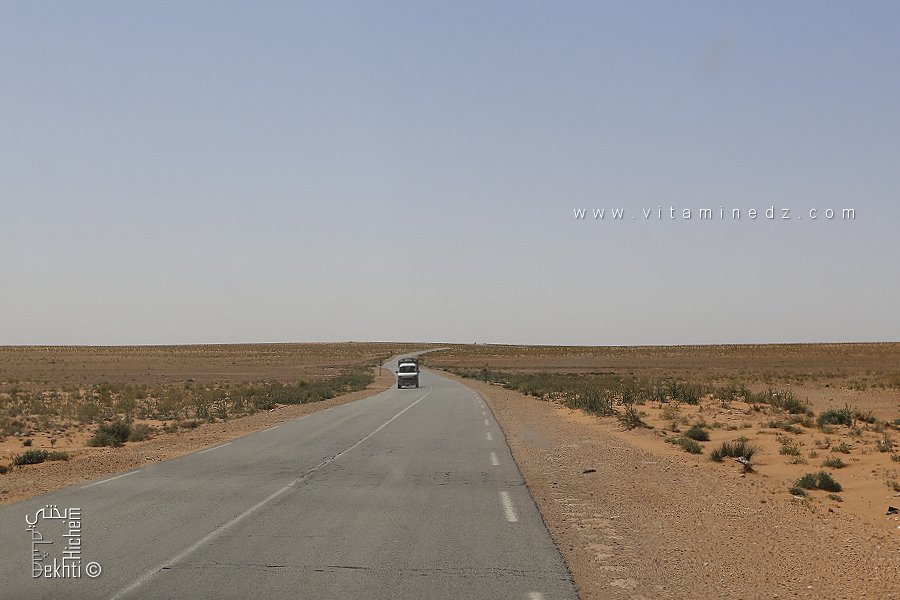 La route de Benhadjam : Lien stratégique entre Mecheria et El Meharra