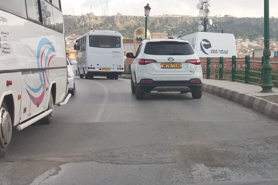 Le pont face wilaya de Tlemcen