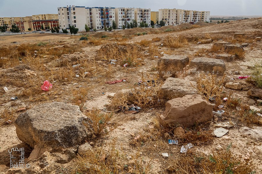Ruines d'une ancienne église, Castellum de Mina, près de Relizane