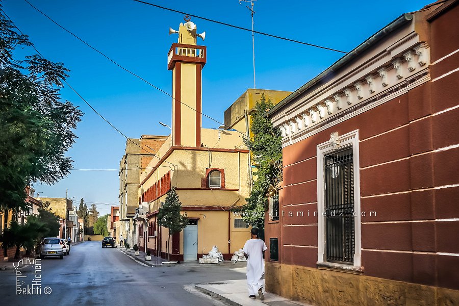 Charme spirituel de la Ville de Sidi Bel Abbès : petite mosquée El Firdaous, rue Bougroune Boucif