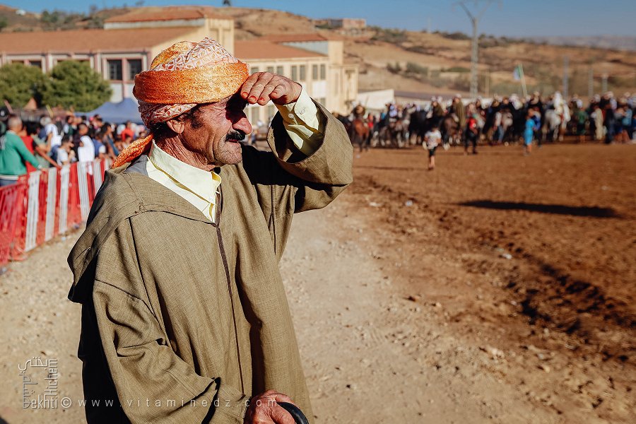Vieux monsieur en djellaba – El Feraguig (W. Mascara)
