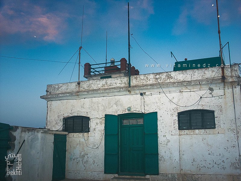Intérieur de l’enceinte du phare de Cap Matifou (2005)