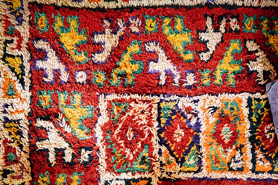 Tapis aux formes et couleurs du désert, Wilaya d’Adrar