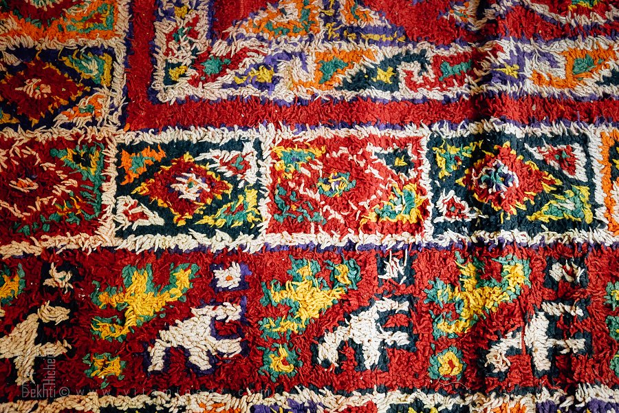 زربية بأشكال وألوان الصحراء – ولاية أدرار