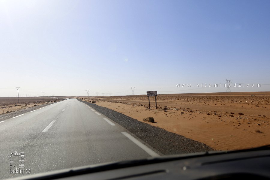 Voyage sur la Route Bitumée : Redjem Demouche – El Biod (115 km de Steppe Confortable)
