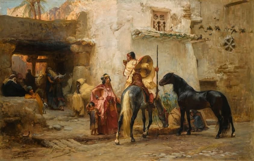 Peintre FREDERICK ARTHUR BRIDGMAN