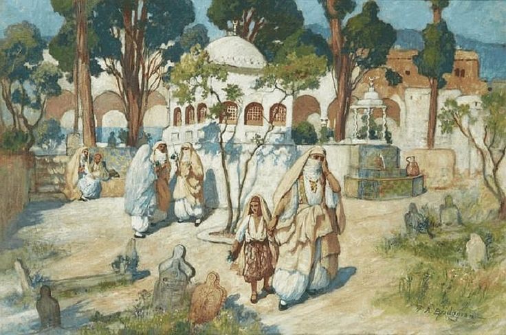 Peintre Frederick Arthur BRIDGMAN