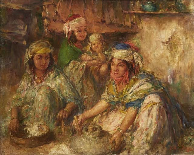 Peintre  𝐄́𝐝𝐨𝐮𝐚𝐫𝐝 𝐕𝐞𝐫𝐬𝐜𝐡𝐚𝐟𝐟𝐞𝐥𝐭