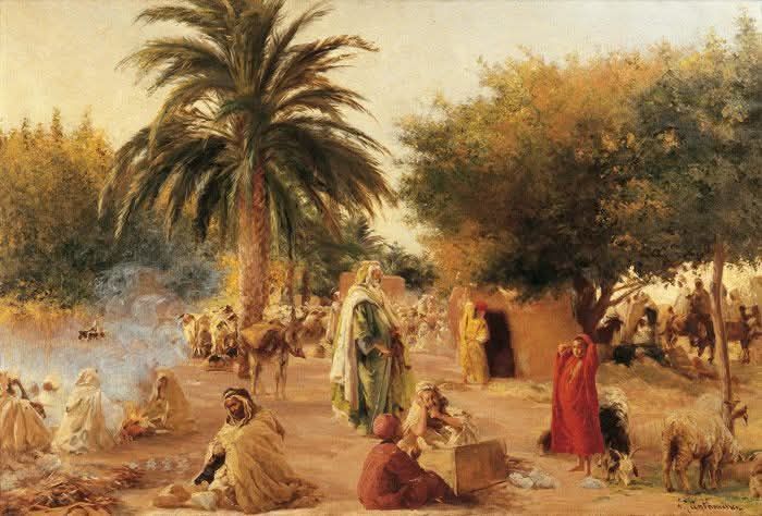 Marché de moutons, Biskra