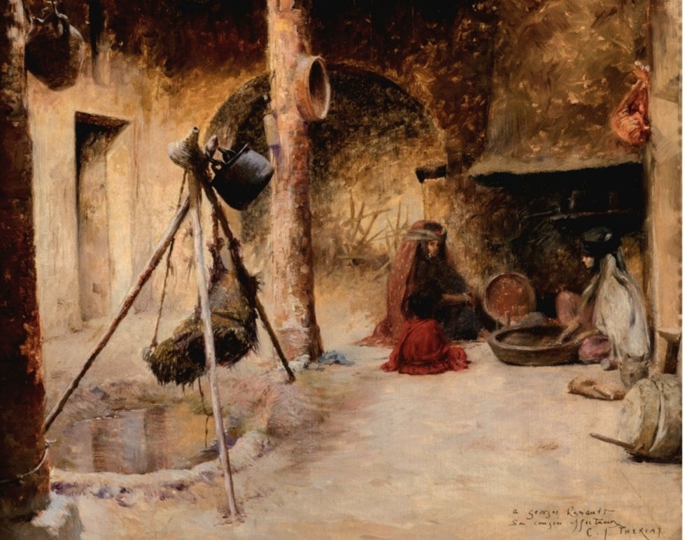 Peintre Charles James Theriat