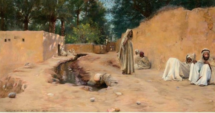 Peintre Charles James Theriat