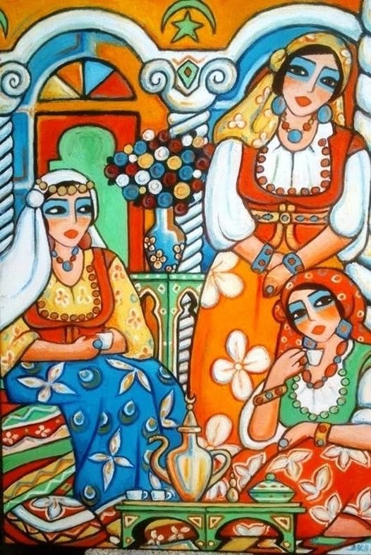 Peintre Ahmed Salah Bara.