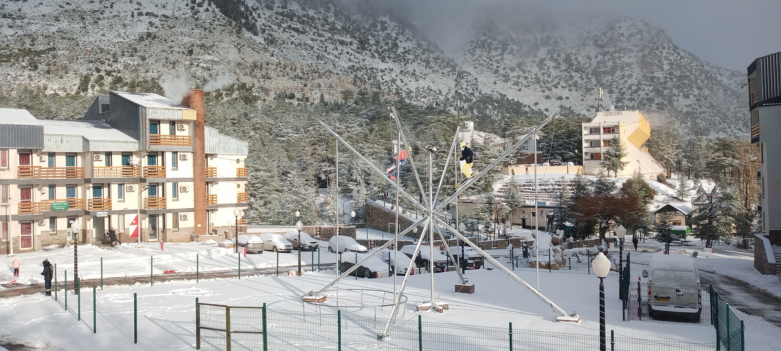 Chute de neige sur TIKEJDA