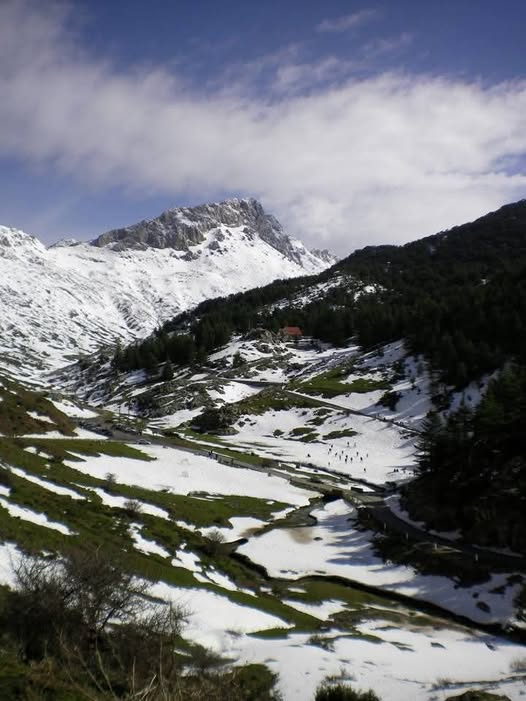 Chute de neige sur TIKJDA