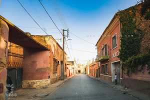 Rue du Faubourg Thiers et ses maisons de style colonial, Ville de Sidi Bel Abbes