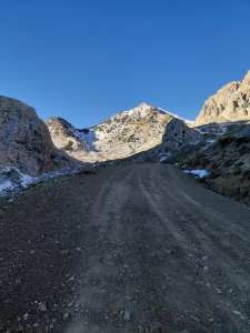 Vue panoramique sur le  Djurdjura .