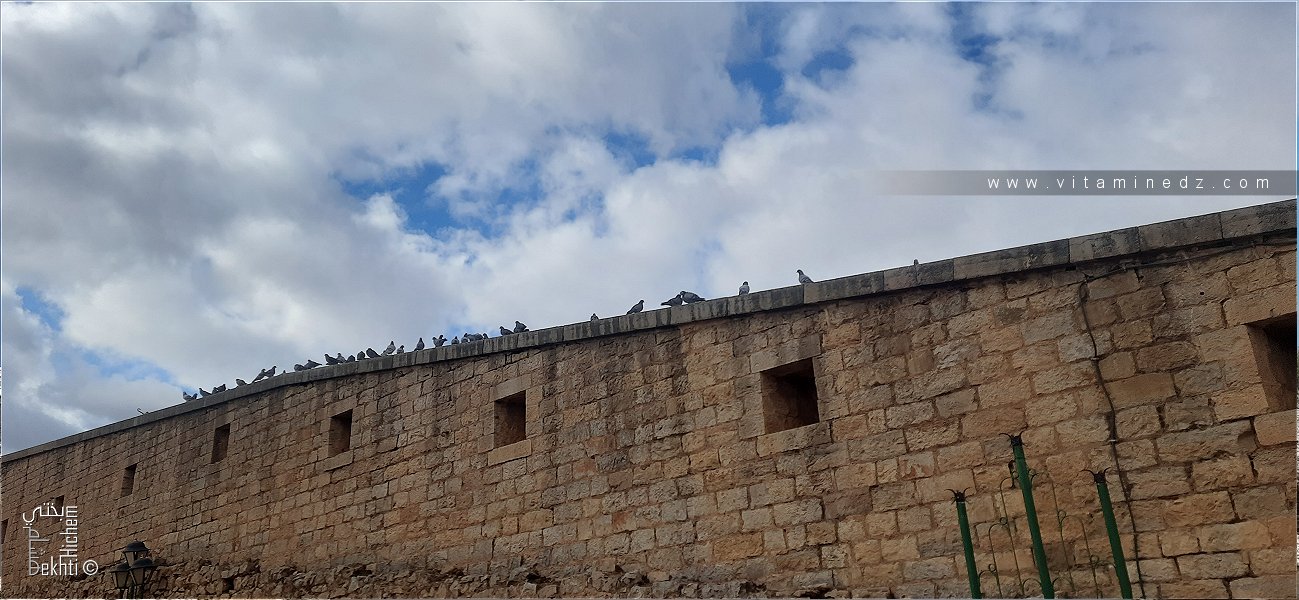 Muraille coloniale de Tlemcen près du Grand Bassin