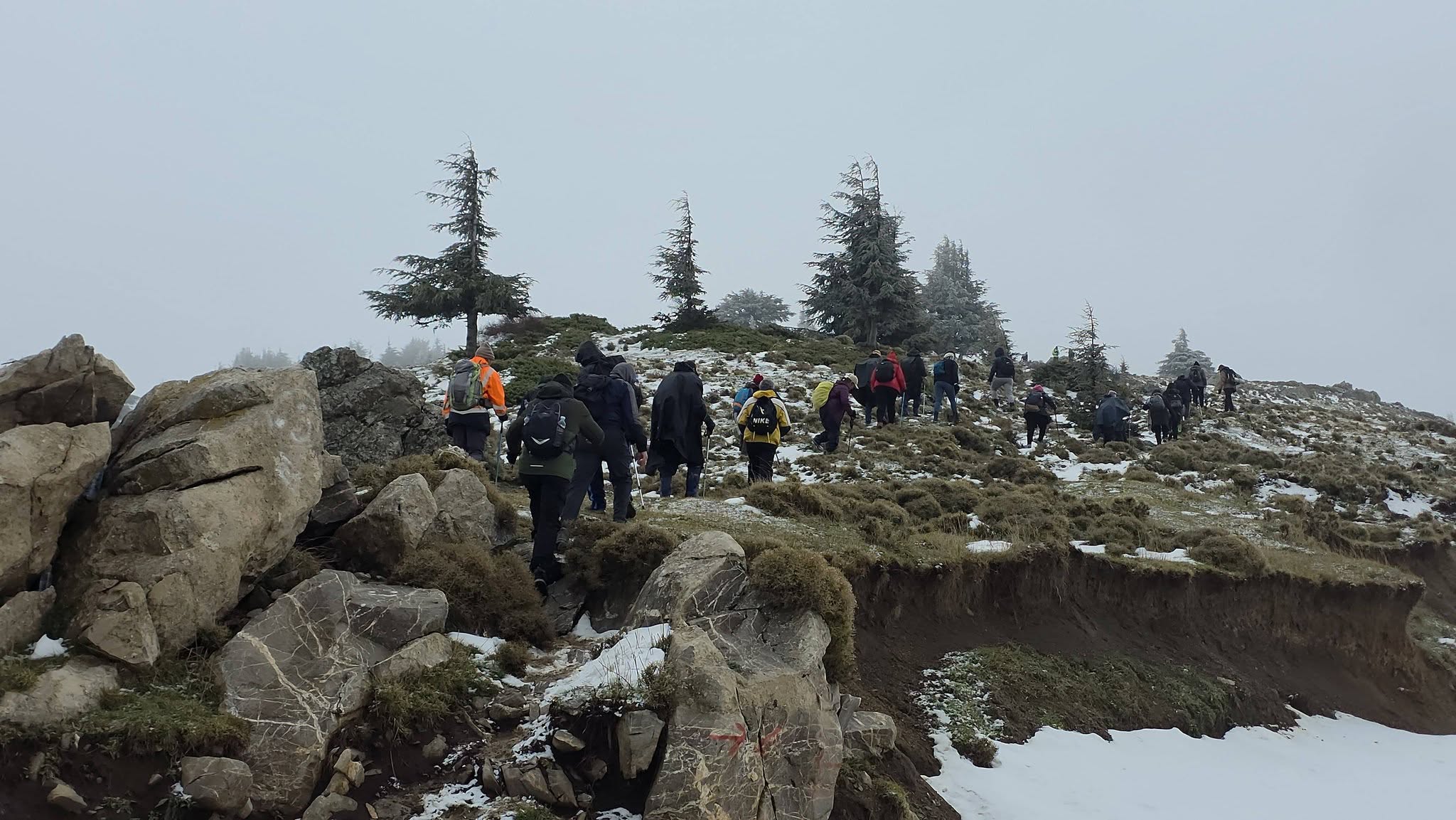 Randonnée groupe tarwa n wedrar les amis du Dr Mohand Messaoudene