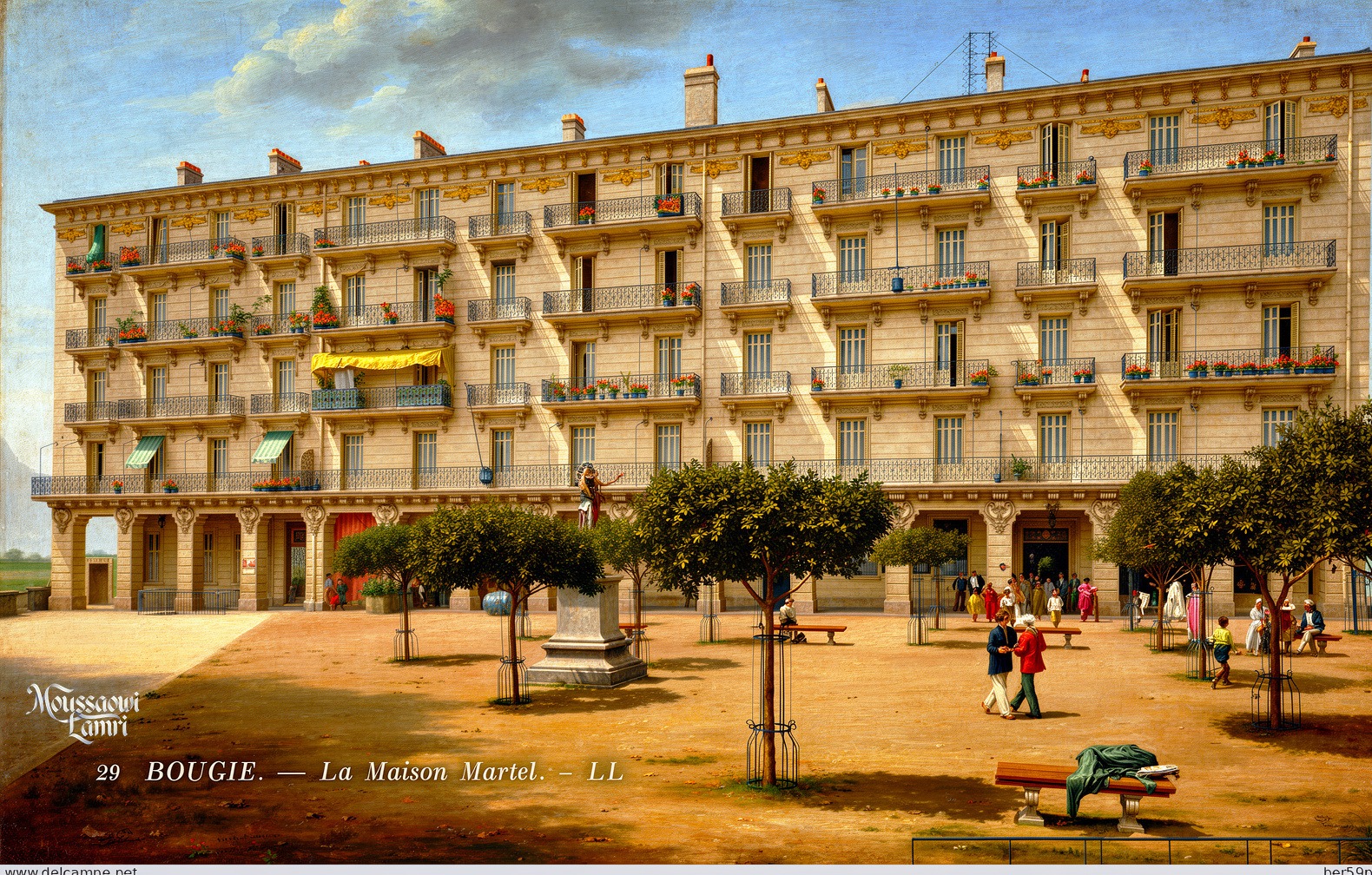 Bougie — Place Gueydon et la Maison Martel