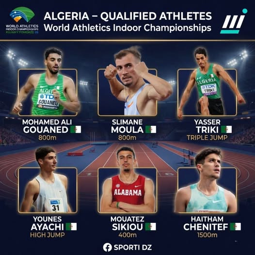 بطولة العالم لألعاب القوى داخل القاعة 2026