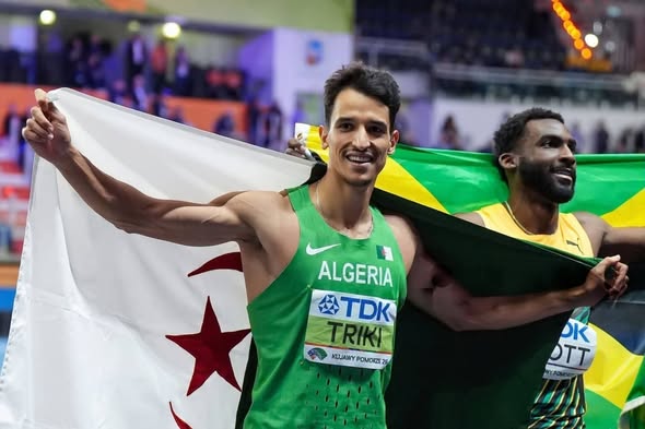البطل الجزائري، ياسر محمد طاهر #تريكي، يفوز بالميدالية البرونزية
