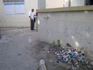 Entrée du service de pédiatrie au CHU de Tlemcen