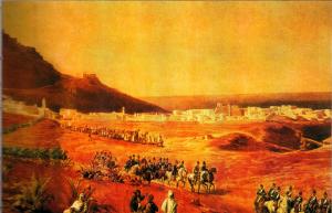 L'arrivée de L'armée Française.