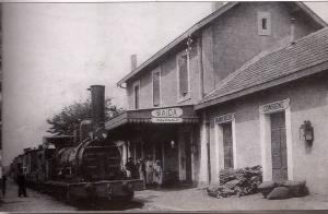 محطة القطار بمدينة سعيدة