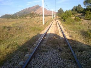 vers la gare de la mine de bouklhadra