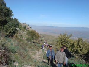 Randonnée à Megharouel, canton de la FD de Chettabah