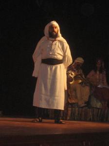 Comédien interpretant Sidi El Haloui