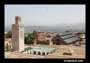 La Grande Mosquée de Tlemcen vue d'en haut