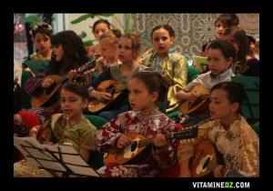 Les enfants de l'école El Kortobia