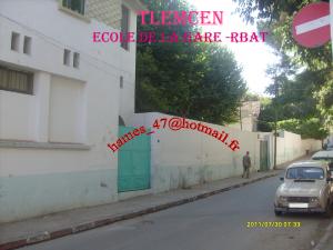 TLEMCEN  --ECOLE DE LA GARE-RBAT
